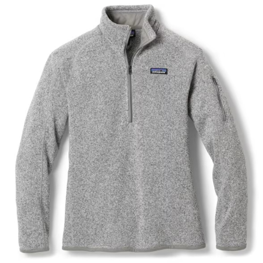 Patagonia Heathered Gray Fleece Pullover